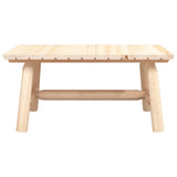 Coffee Table 90x50x41 cm Solid Wood Spruce 363353