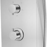 Shower Panel System Stainless Steel Curved 142370
