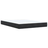 Box Spring Bed with Mattress Black 140x190 cm Velvet 3290920
