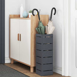 Umbrella Stand Anthracite 15.5 x 15.5 x 49 cm Metal 868514
