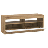 LED TV Cabinet Artisan Oak Engineered Wood 897874