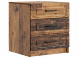 Bedside Cabinet Old Wood 43 x 41 x 63.5 cm Engineered Wood 895713