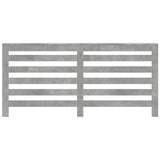 Radiator Cover Concrete Grey 175 x 20 x 82 cm Engineered Wood 852711