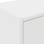 ZNTS Garage Wall Cabinets 2 pcs White Engineered Wood 860626