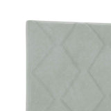 Headboard Height Adjustable Light grey 80 cm Velvet 3337880
