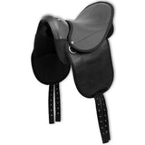 Pony Saddle Set 10" Black 91179
