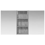 Bathroom Cabinet Set 3 pcs 110 x 10.5 x 60.5 cm Engineered wood 3403717