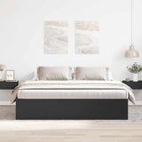 Bed Frame without Mattress Black 180x200 cm Super King Super King Size 3203881