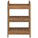 Bathroom Shelf Natural 45 x 30 x 71 cm Solid Teak Wood 42024276