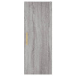 Highboard Grey Sonoma 34.5x34x180 cm Engineered Wood 3198847