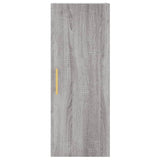 Highboard Grey Sonoma 34.5x34x180 cm Engineered Wood 3198847