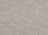 Outdoor Flatweave Rug 100x200 cm Light Grey 340780