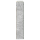 Bathroom Mirror Cabinet Concrete Grey 80 x 14.5 x 70 cm 889106