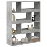 Room Divider Concrete Grey 100x33x125.5 cm Engineered Wood 3309486