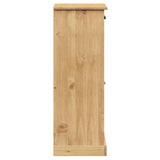 Shoe Cabinet VIGO 60x35x96 cm Solid Wood Pine 353166