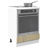 Oven Cabinet Sonoma Oak 60x46x81.5 cm Engineered Wood 849617