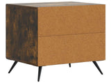 Bedside Cabinet 2 pcs Smoked Oak 43 x 34.5 x 50 cm 895496