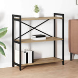 Bookshelf Artisan Oak 80 x 30 x 85 cm Engineered Wood 868430