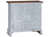 Storage Cabinet 63 x 30 x 79 cm Solid Mahogany Wood 42012414
