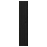 Storage Cabinet Black oak 80 x 41 x 225 cm Engineered wood 3394517