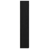 Storage Cabinet Black oak 80 x 41 x 225 cm Engineered wood 3394517