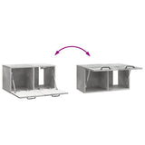 Wall-Mounted TV Cabinet Concrete Grey 59.5 x 31 x 30 cm 899388