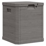 Garden Storage Box 90 L Brown 45685