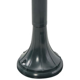 Garden Post Light E27 120 cm Aluminium Dark Green 44218