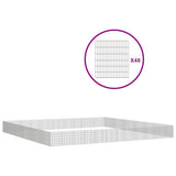 Free Range Animal Enclosure 48-Panel 54x60 cm Galvanised Iron 3321346