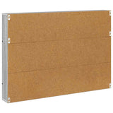 Magazine Rack with Shelf 2 pcs Grey Sonoma 100 x 12 x 70 cm 890859