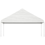 Gazebo with Roof White 15.61x5.88x3.75 m Polyethylene 3155523