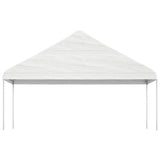 Gazebo with Roof White 15.61x5.88x3.75 m Polyethylene 3155523