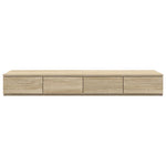 ZNTS Bed Drawers Sonoma Oak 120x36,5x16,5 cm Engineered Wood 866941