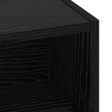 Desk with Storage Black Oak 60 x 50 x 91 cm 8008014
