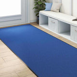 Doormat Blue and Black 120 x 300 cm 100% Polyamide 4100738