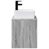 Bathroom Furniture Set Grey Sonoma Engineered Wood 3404296