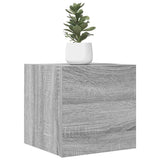 Wall Mounted TV Cabinet 2 pcs Grey Sonoma 30.5x30x30 cm 815139