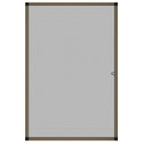 Insect Screen for Windows Brown 90x120 cm 153835