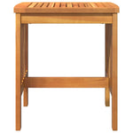 Side Table Brown Solid Acacia wood 4106451