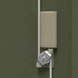 Storage Cabinet Olive Green 90 x 40 x 40 cm Steel 891632