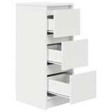 Sideboard White 29.5x34x76 cm Engineered Wood 861634