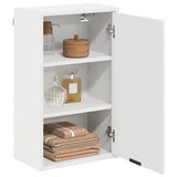 Bathroom Cabinet White 39 x 23.5 x 65 cm Engineered wood, Metal 883384