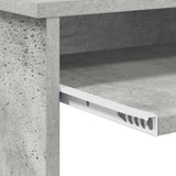 Desk Concrete Grey 120.5 x 44 x 88.5 cm Engineered Wood 869477