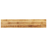 Table Top 140x40x3.8 cm Rectangular Solid Wood Rough Mango 371388