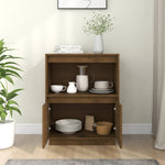 Sideboard Honey Brown 60x34x75 cm Solid Wood Pine 813523