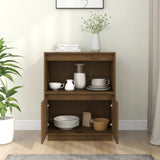Sideboard Honey Brown 60x34x75 cm Solid Wood Pine 813523