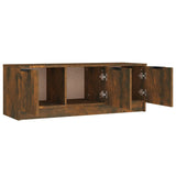 TV Cabinet Smoked Oak 102x35x36.5 cm Engineered Wood 817081