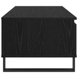 Coffee Table Black Oak 90 x 50 x 36.5 cm Engineered Wood 881680