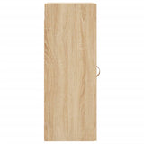 Wall Mounted Cabinet Sonoma Oak 34.5x34x90 cm Engineered Wood 830479