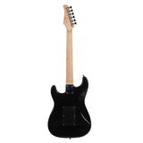 ZNTS GST Stylish Electric Guitar Kit with Black Pickguard Black 34861087